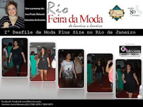 Primeiro desfile de moda Plus Size no Rio de Janeiro
